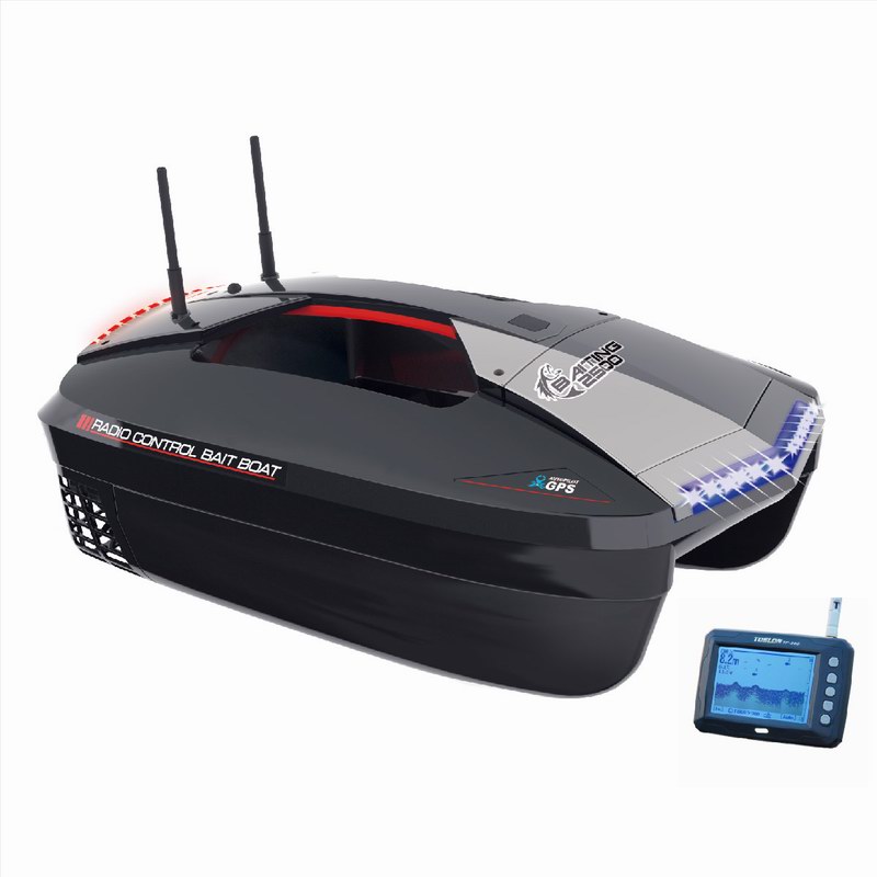 FENGSSLL Barco Cebador Carpfishing, Barco Cebador GPS Teledirigidos, RC Barco  Cebador Pesca con GPS y Luz LED de Visión Nocturna,Mando a Distancia  500M,1×9600mAhBattery : : Juguetes y juegos