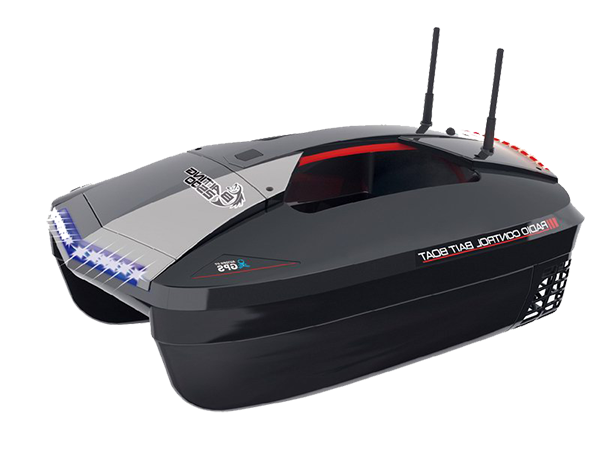 Barco Cebador para Pesca RC, Barco de Cebo Carpfishing Impermeable 500M,  Bait Boat con Motor Doble, Mando a Distancia GPS, Adecuado para Lagos y  Ríos